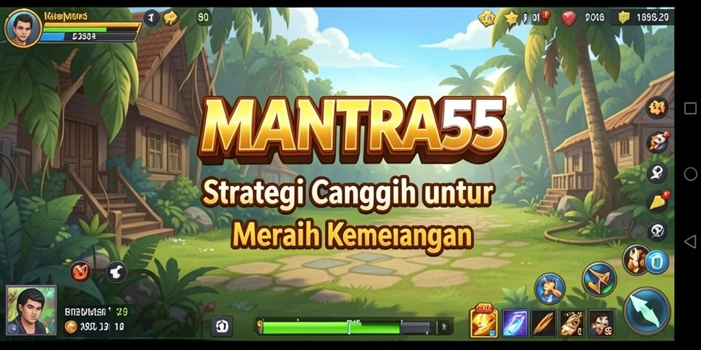 Gameplay mendebarkan dengan strategi yang kompleks di MANTRA55.