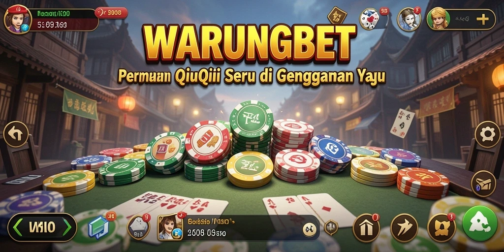 Tampilan gameplay QiuQiu yang seru di WARUNGBET.
